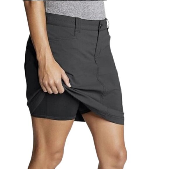 [Eddie Bauer] Black Skort - Size 10 - Picture 1 of 10
